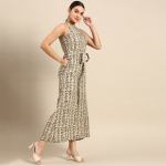 Printed Basic Jumpsuit