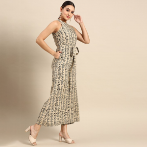 Printed Basic Jumpsuit